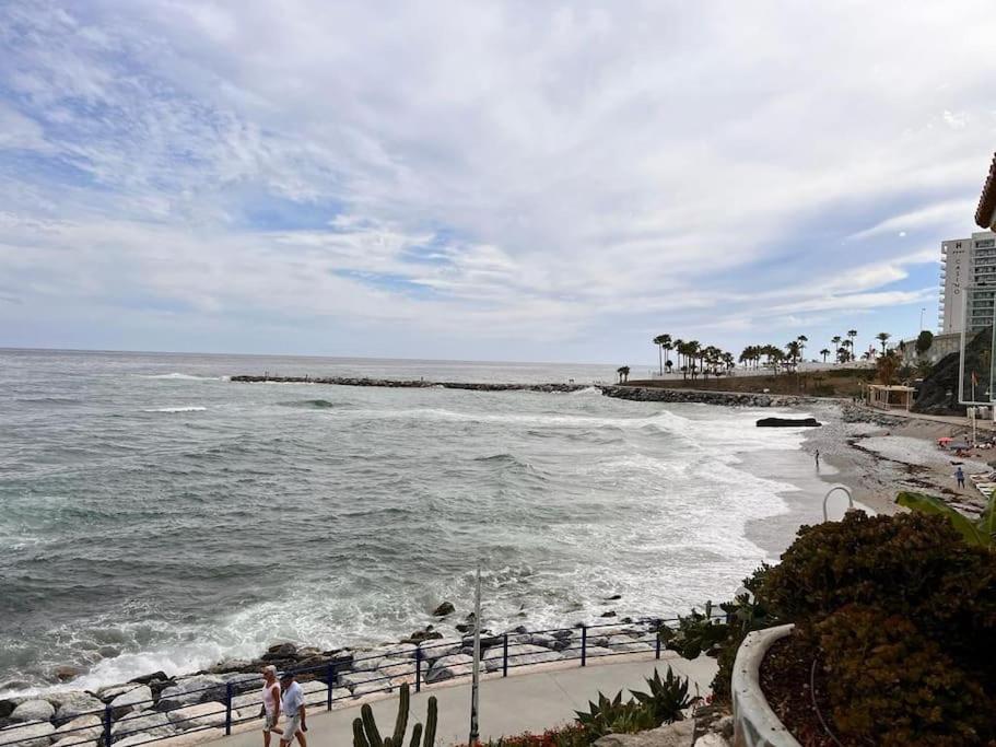 Benalmadena Costa Malaga Apartamento Muy Acogedor Con Vistas Al Mar Terraza Gigante Para Verano E Invierno Parking 外观 照片