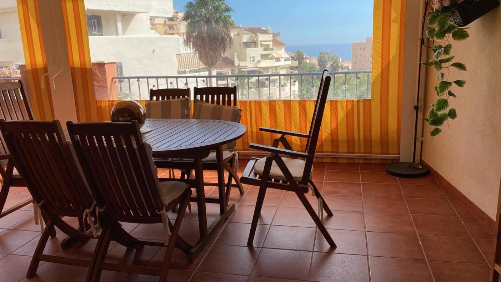 Benalmadena Costa Malaga Apartamento Muy Acogedor Con Vistas Al Mar Terraza Gigante Para Verano E Invierno Parking 外观 照片